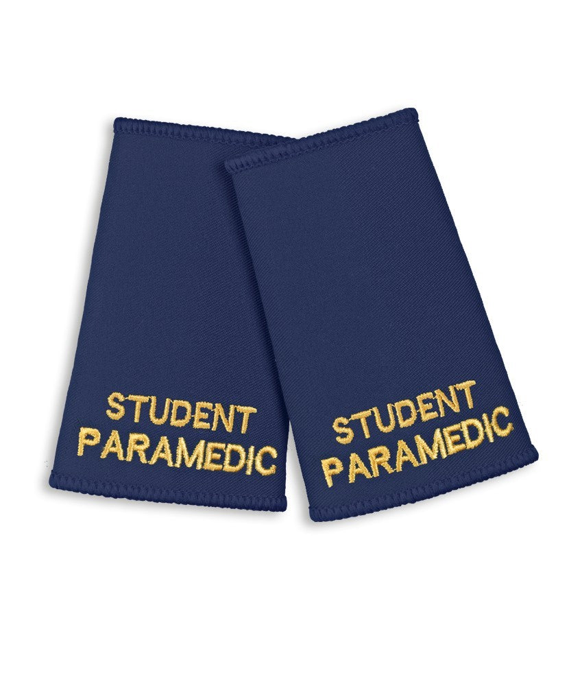 Dark Slate Gray Student Paramedic Epaulette Sliders