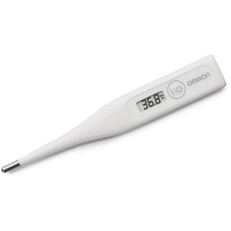 Light Gray Omron Eco Temp Basic Thermometer