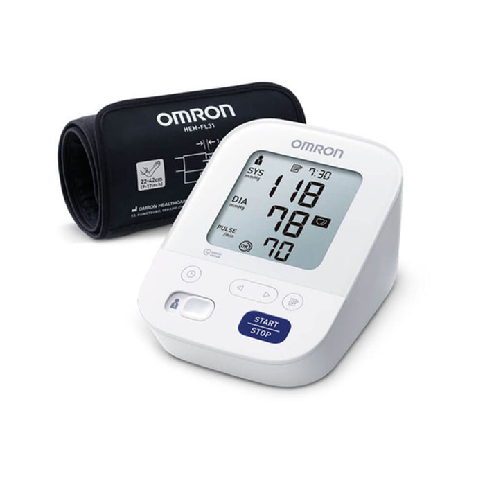 Black Omron M3 Comfort - Automatic Upper Arm Blood Pressure Monitor