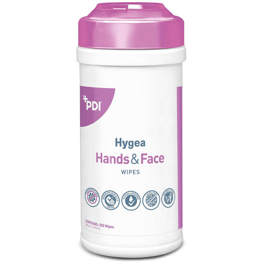 Lavender Hygea Hands & Face Personal Washcloth - Large Canister (200)