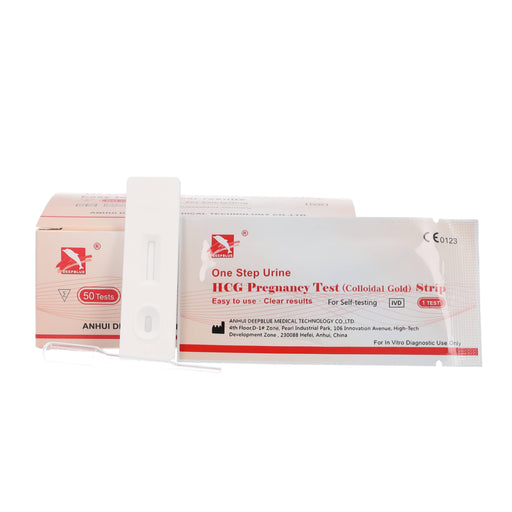 Light Gray Pregnancy Test Strips HCG x 50 Strips