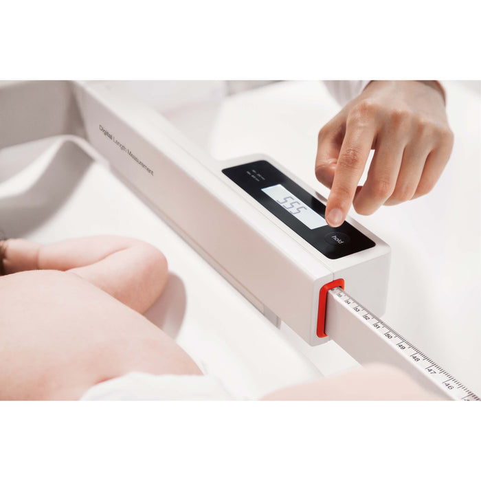 Light Gray seca 336 - Baby Scale with Flat Weighing Tray and Optional Measuring Rod