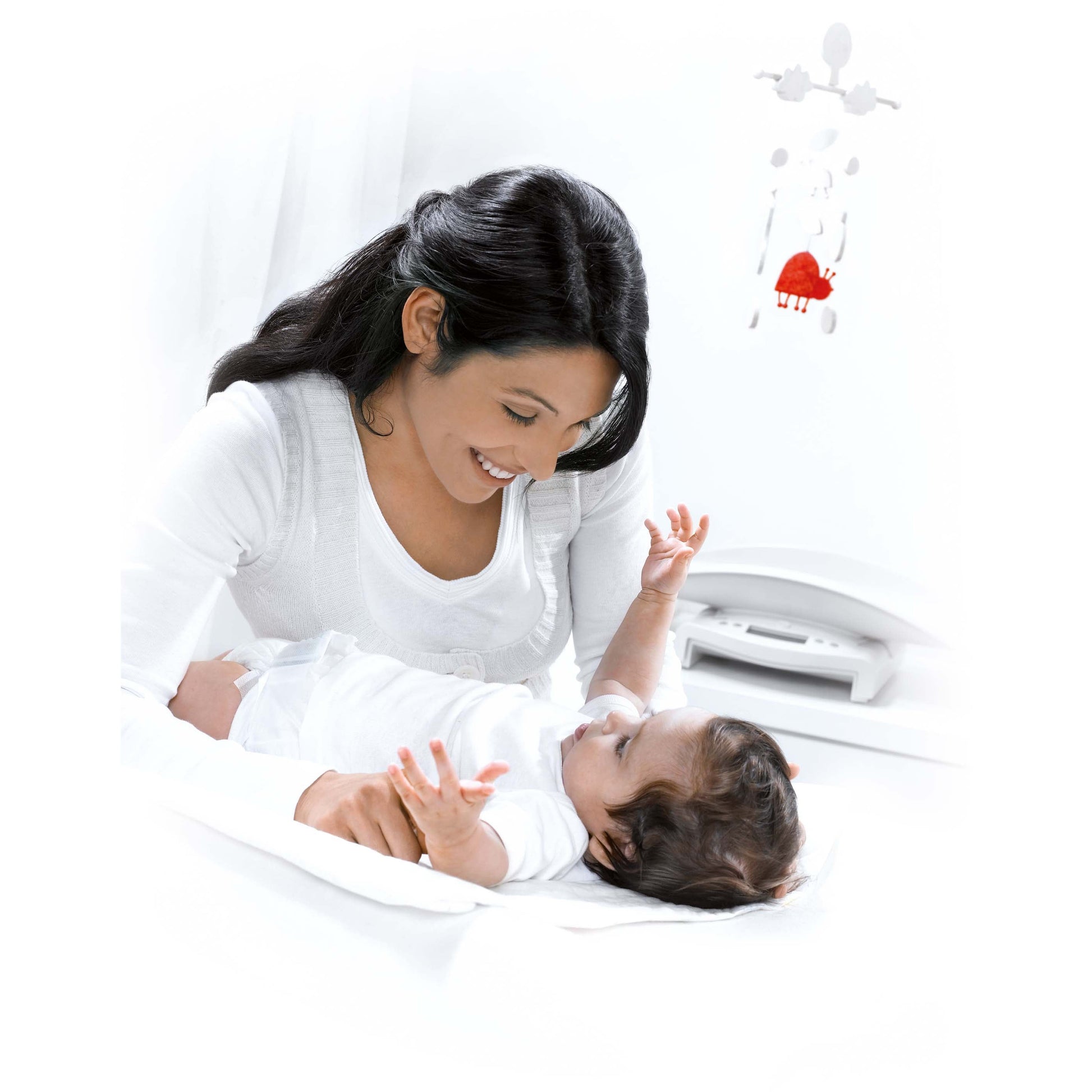 Lavender seca 354 - 2-in-1 Mobile Baby Scale and Flat Scale for Toddlers