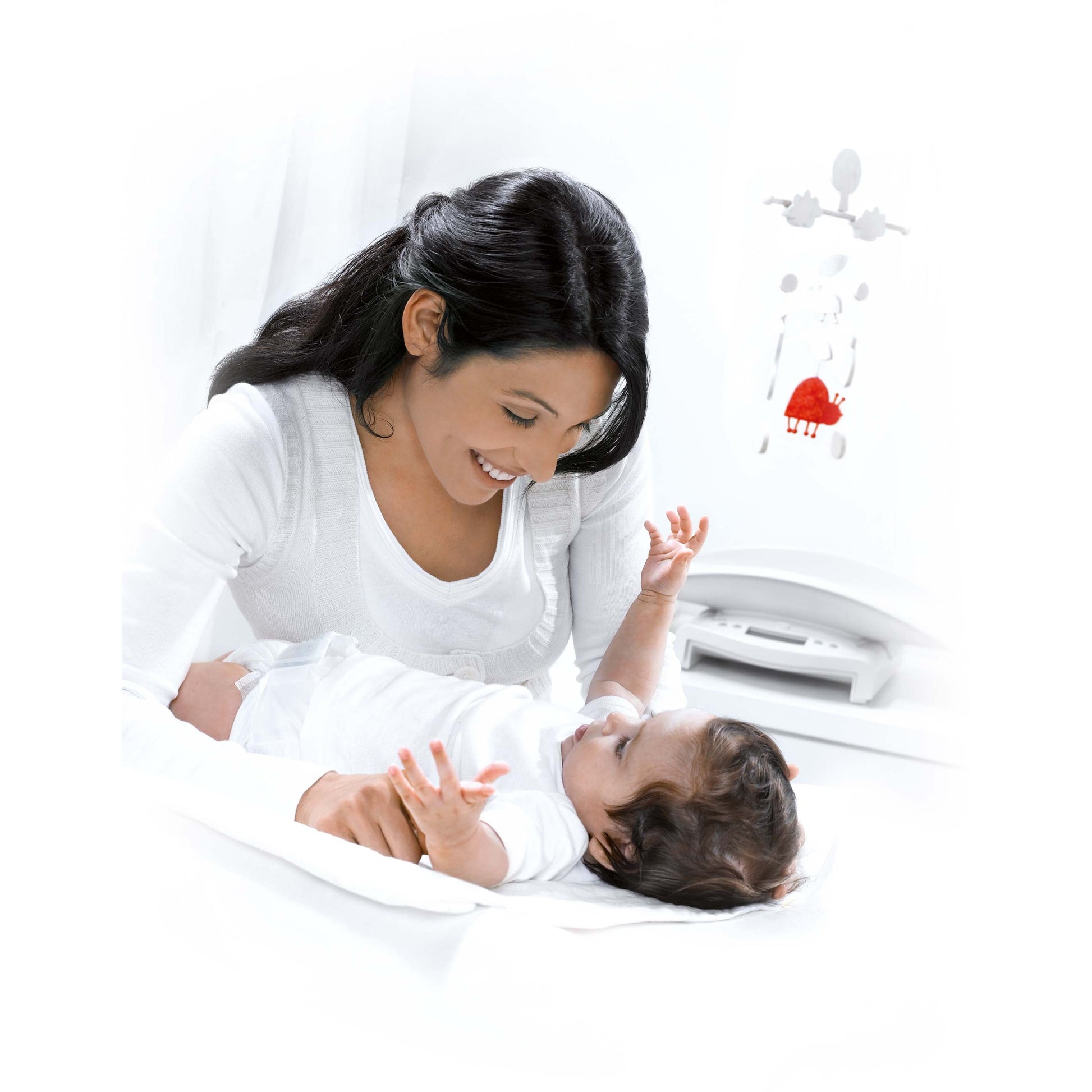 Lavender seca 354 - 2-in-1 Mobile Baby Scale and Flat Scale for Toddlers