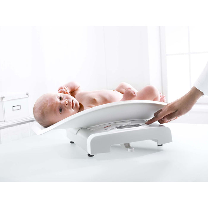 Lavender seca 384 - 2-in-1 Mobile Baby Scale and Flat Scale for Toddlers (Class III medically approved)