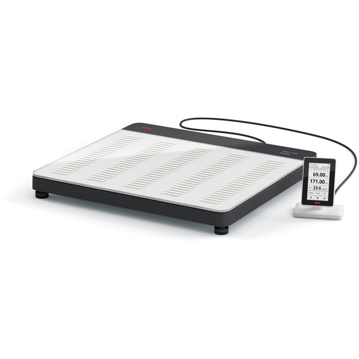 Dark Slate Gray seca 651 - Flat Scales with ID-Display and Stable Glass Platform