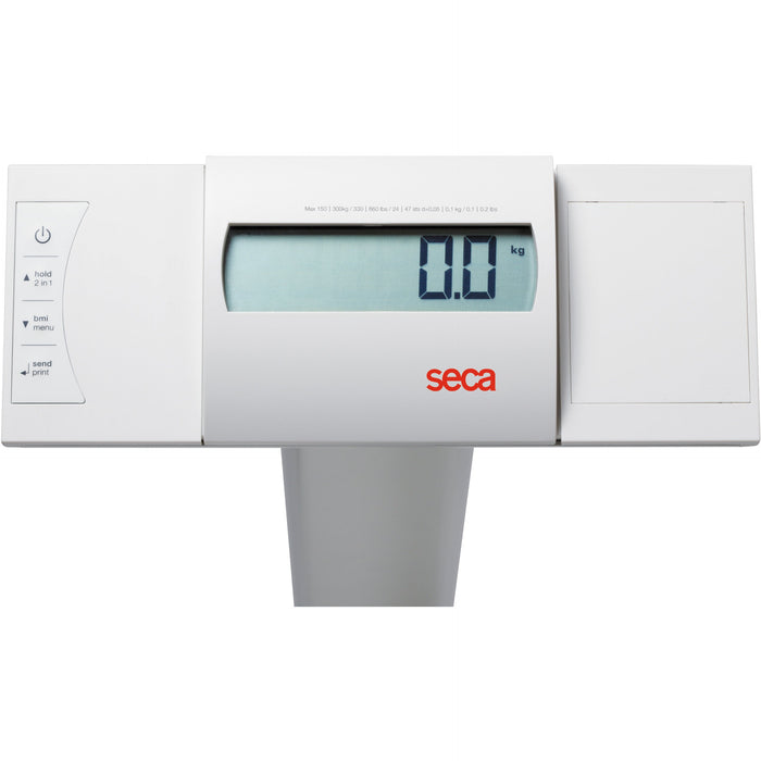 Light Gray seca 703 - EMR-Validated Column Scale with 300 kg Capacity