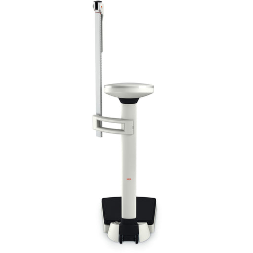 Light Gray seca 755 - Mechanical Column Scale with BMI Display and Evaluation