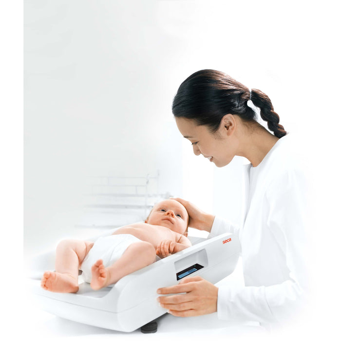 Beige seca 757 - EMR-Validated Baby Scale with Very Precise Graduation