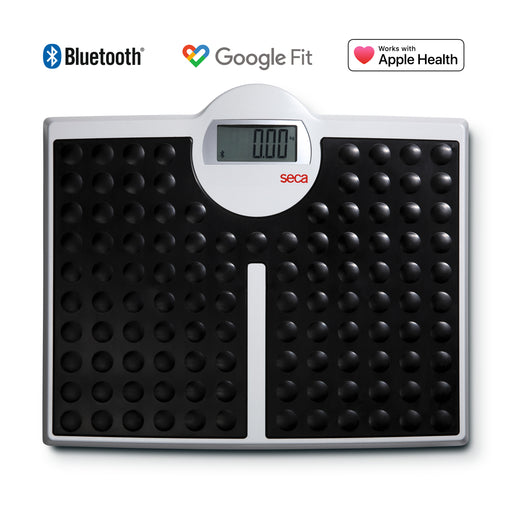 Black seca 813 bt - Flat scale with Bluetooth Interface