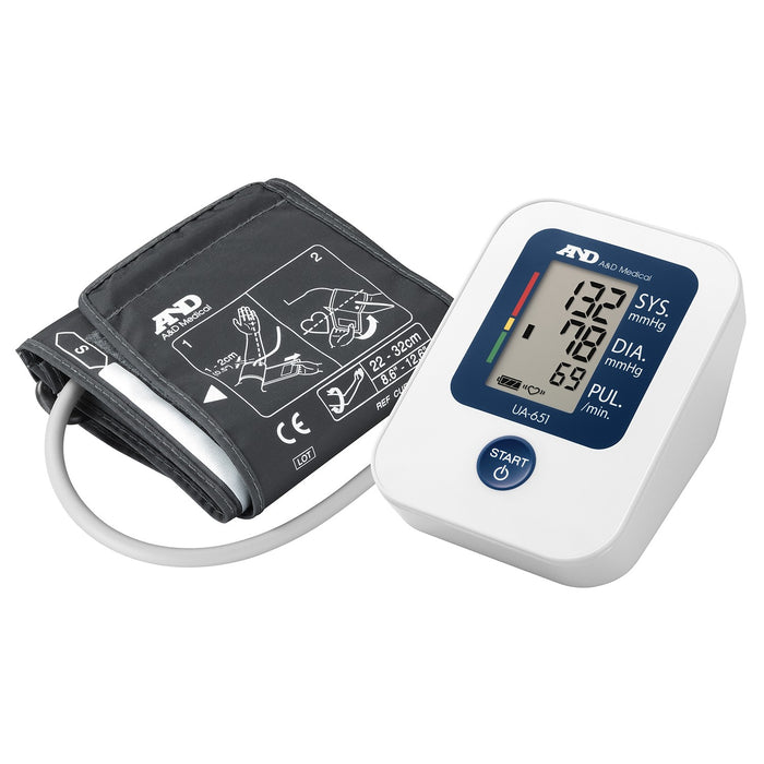 Lavender A&D Medical UA-651 Upper Arm Blood Pressure Monitor