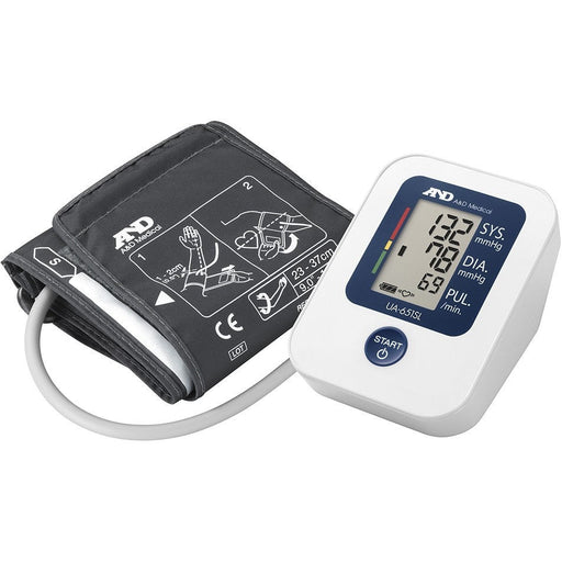 Light Gray A&D Medical UA-651SL Upper Arm Blood Pressure Monitor