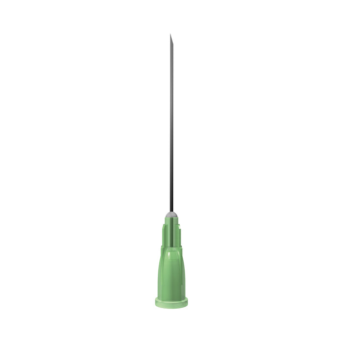 Dark Sea Green 21G 1.5" (38 mm) Needle (Green) - Unisharp x 100