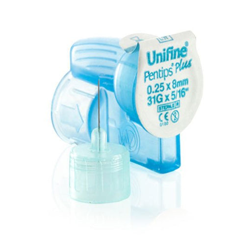 Unifine® Pentips Plus® - Pack of 100 – 8mm – 31 Gauge - Medscope