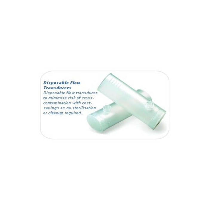 Lavender Welch Allyn Disposable Spirometry Flow Transducers for CardioPerfect Workstation and CP 200 (100 pack)