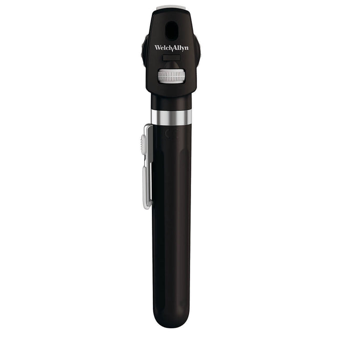 Welch Allyn Pocket LED Ophthalmoscope - Black with handle - Medscope